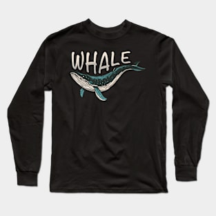 Whale Long Sleeve T-Shirt